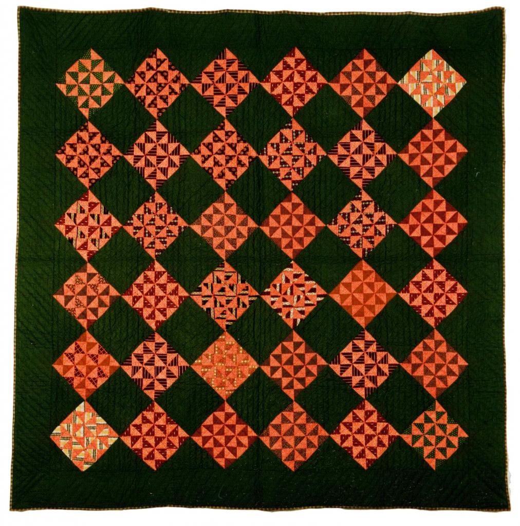 7 Nine Patch variation wih Pinwheels