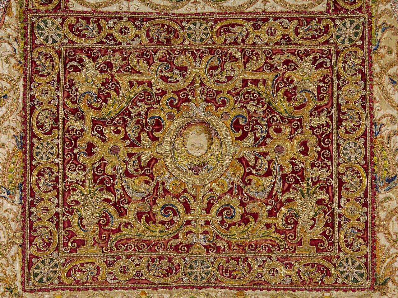 23 - DALMATIQUE MONTE CASSINO (détail)