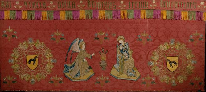 Frontal de la anunciacion museu episcopal de vic