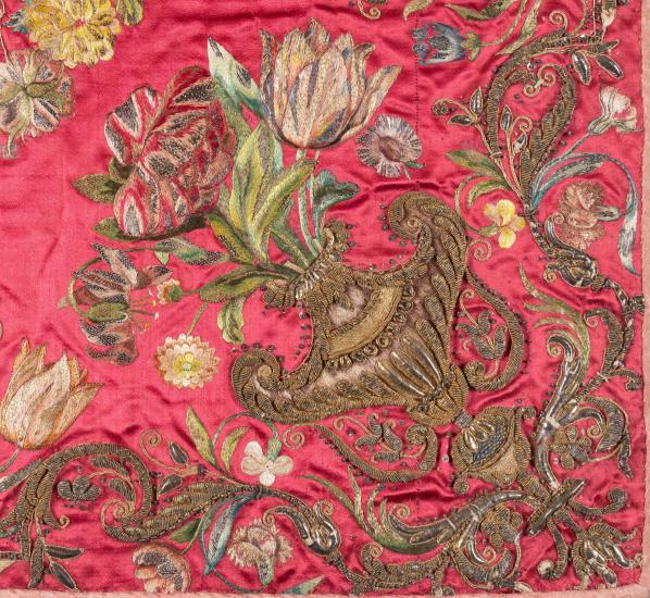 Voile de calice sainte ursule detail